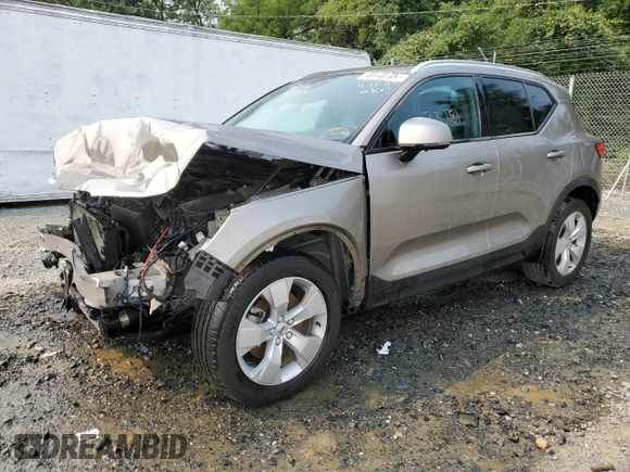 2022 Volvo XC40 Momentum with VIN YV4AC2HK2N2766222, listed as a Copart auction lot 51231013 with 23,181 mi miles and . Bid and sale history available at DreamBid. Image 1.