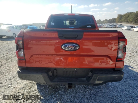 2024 Ford Ranger LARIAT with VIN 1FTER4KH8RLE11891, listed as a Copart auction lot 77827834 with 12,423 mi miles and Salvage Title. Bid and sale history available at carsss.com. Image 6.