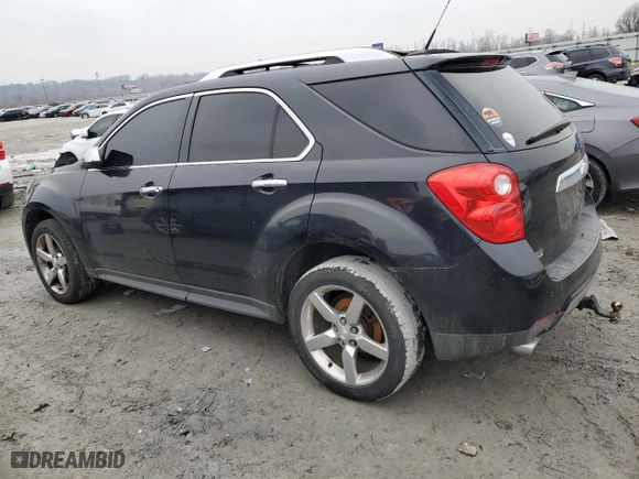 2012 Chevrolet Equinox LTZ with VIN 2GNFLFE59C6322468, listed as a Copart auction lot 44570595 with 201,399 mi miles and Salvage Title. Bid and sale history available at carsss.com. Image 2.