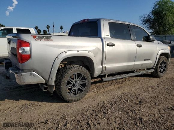 2017 Toyota Tundra 2WD SR5 with VIN 5TFEM5F12HX119128, listed as a Copart auction lot 80928754 with 105,396 mi miles and Salvage Title. Bid and sale history available at carsss.com. Image 3.