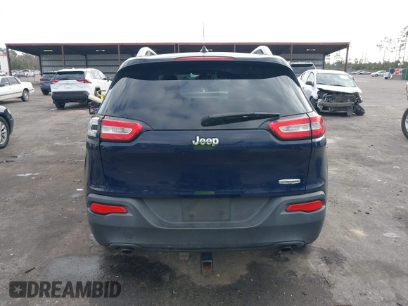 2014 Jeep Cherokee Latitude with VIN 1C4PJLCS2EW228418, listed as a IAAI auction lot 41416407 with 154,192 mi miles. Bid and sale history available at carsss.com. Image 16.