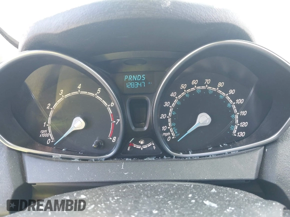 2018 Ford Fiesta SE with VIN 3FADP4BJ4JM135965, listed as a IAAI auction lot 41569841 with 128,347 mi miles. Bid and sale history available at carsss.com. Image 7.