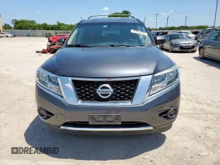 2014 Nissan Pathfinder S z VIN 5N1AR2MM3EC656875, wystawiony jako Copart lot #57664735 z przebiegiem 219 113 mil mil oraz Szkoda całkowita • Salvage title. Historia ofert i sprzedaży dostępna na DreamBid. Obrazek 5.