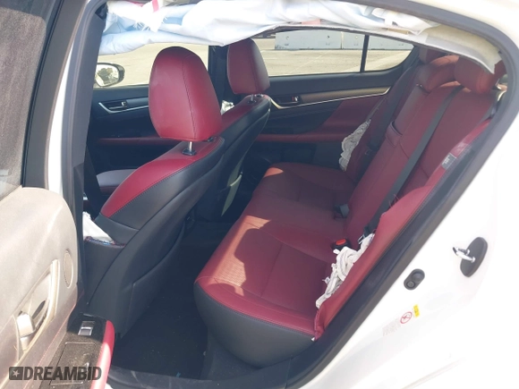 2018 Lexus GS with VIN JTHBZ1BLXJA015465, listed as a IAAI auction lot 41848863 with 59,914 mi miles. Bid and sale history available at carsss.com. Image 8.
