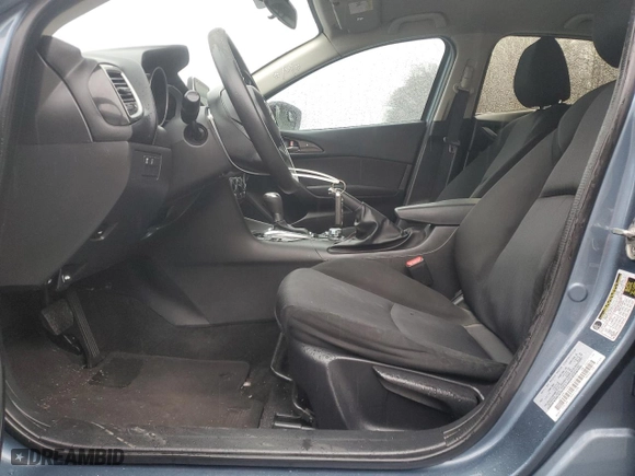 2016 Mazda Mazda3 i Sport with VIN JM1BM1T78G1314253, listed as a Copart auction lot 52074275 with 109,777 mi miles and Salvage Title. Bid and sale history available at carsss.com. Image 7.