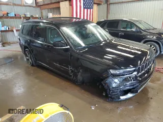 2021 Jeep Grand Cherokee Limited with VIN 1C4RJKBG5M8142247, listed as a Copart auction lot 61208985 with Not provided miles and Salvage title. Bid and sale history available at DreamBid. Image 4.