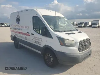 2015 Ford Transit with VIN 1FTNE1CM1FKA93295, listed as a Copart auction lot 43720435 with 72,921 mi miles and Salvage Title. Bid and sale history available at DreamBid. Image 4.