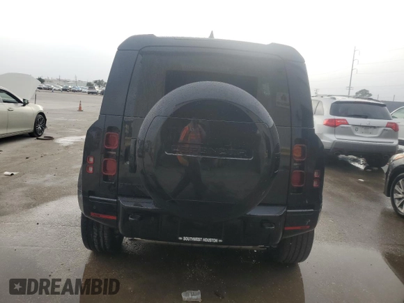 2024 Land Rover Defender X-Dynamic SE with VIN SALE27EU0R2352199, listed as a Copart auction lot 80959384 with 2,435 mi miles and Salvage title. Bid and sale history available at DreamBid. Image 6.