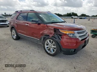 2014 Ford Explorer XLT with VIN 1FM5K7D8XEGA07668, listed as a Copart auction lot 62013535 with 178,148 mi miles and Salvage title. Bid and sale history available at DreamBid. Image 4.
