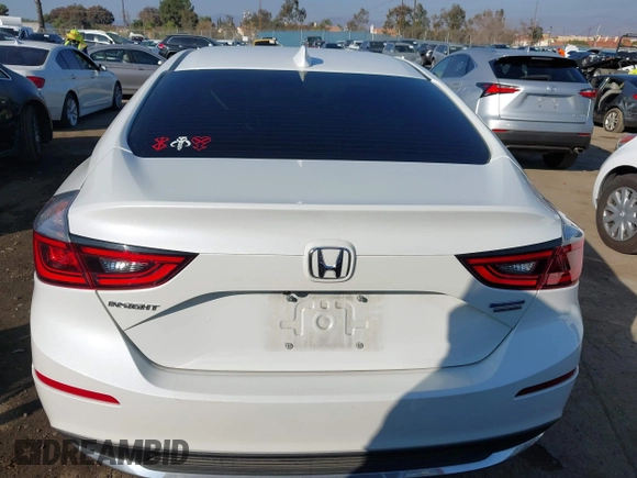 2022 Honda Insight Touring with VIN 19XZE4F95NE017767, listed as a IAAI auction lot 41450899 with 28,015 mi miles and . Bid and sale history available at carsss.com. Image 16.