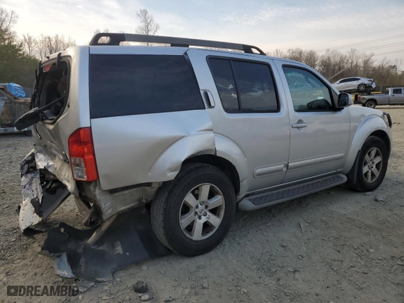 2011 Nissan Pathfinder LE with VIN 5N1AR1NB9BC622216, listed as a Copart auction lot 50029145 with 150,896 mi miles and Salvage Title. Bid and sale history available at carsss.com. Image 3.