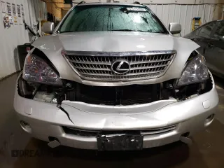 2008 Lexus RX 400h with VIN JTJHW31UX82050681, listed as a Copart auction lot 51549455 with 63,296 mi miles and Salvage Title. Bid and sale history available at DreamBid. Image 5.