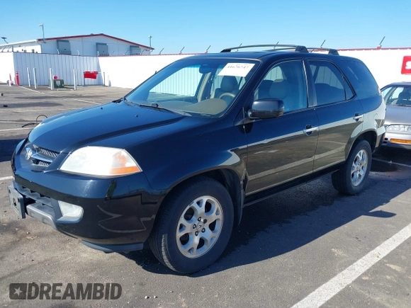 2002 Acura MDX Touring Pkg with VIN 2HNYD18612H538902, listed as a IAAI auction lot 41676747 with 202,715 mi miles. Bid and sale history available at carsss.com. Image 18.