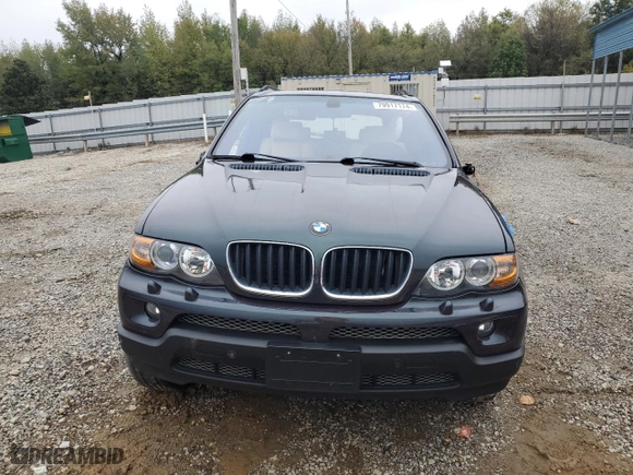 2006 BMW X5 3.0i with VIN 5UXFA13566LY02336, listed as a Copart auction lot 79917174 with 127,262 mi miles and Clean Title. Bid and sale history available at carsss.com. Image 5.