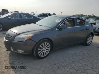 2011 Buick Regal CXL RL1 z VIN W04GN5EC2B1004266, wystawiony jako Copart lot #60624725 z przebiegiem 139 906 mil mil oraz Szkoda całkowita • Salvage title. Historia ofert i sprzedaży dostępna na DreamBid. Obrazek 1.