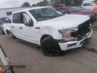 2018 Ford F-150 XL with VIN 1FTEW1EP3JKC54579, listed as a IAAI auction lot 40310182 with 81,359 mi miles. Bid and sale history available at carsss.com. Image 1.