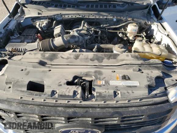 2023 Ford F-250 XL with VIN 1FT7W2BA3PEE18810, listed as a Copart auction lot 42390845 with 59,286 mi miles and Salvage title. Bid and sale history available at DreamBid. Image 12.