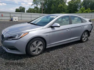 2016 Hyundai Sonata Hybrid Limited with VIN KMHE34L12GA014412, listed as a Copart auction lot 55844013 with 30,157 mi miles. Bid and sale history available at carsss.com. Image 1.