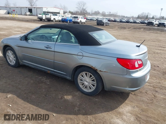 2008 Chrysler Sebring Touring with VIN 1C3LC55R88N247617, listed as a IAAI auction lot 41769272 with 144,380 mi miles and . Bid and sale history available at DreamBid. Image 3.
