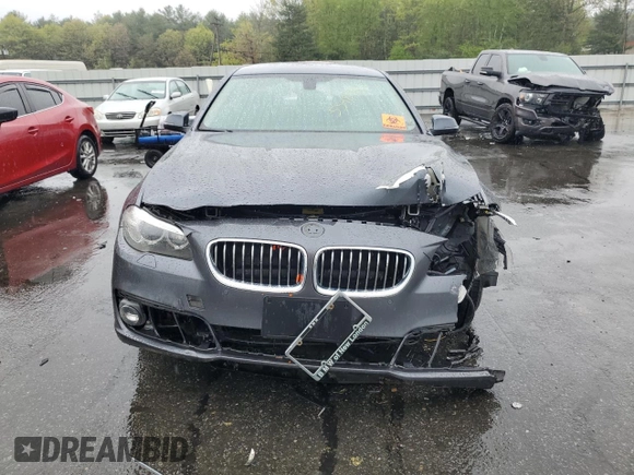 2016 BMW 5 Series 528i xDrive with VIN WBA5A7C51GG147316, listed as a Copart auction lot 55489225 with Not provided miles and Salvage title. Bid and sale history available at DreamBid. Image 5.