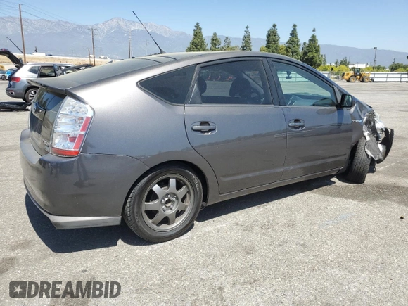 2008 Toyota Prius with VIN JTDKB20U983303001, listed as a Copart auction lot 52887335 with 185,039 mi miles and Salvage Title. Bid and sale history available at carsss.com. Image 3.