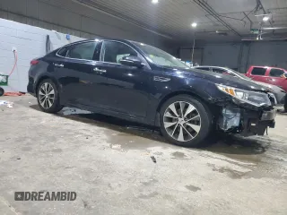 2016 Kia Optima SX Turbo with VIN 5XXGW4L28GG050137, listed as a Copart auction lot 45920845 with 90,664 mi miles and Salvage Title. Bid and sale history available at carsss.com. Image 4.