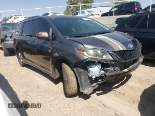 2016 Toyota Sienna SE with VIN 5TDXK3DC7GS696720, listed as a Copart auction lot 59052915 with 86,919 mi miles and Salvage title. Bid and sale history available at DreamBid. Image 4.