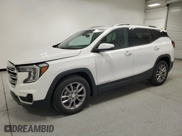 2023 GMC Terrain SLT z VIN 3GKALPEG2PL188824, wystawiony jako Copart lot #64419865 z przebiegiem 69 644 mil mil oraz Czysty tytuł • Clean title. Historia ofert i sprzedaży dostępna na DreamBid. Obrazek 1.