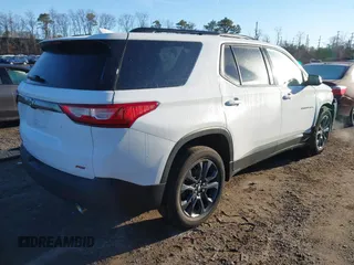 2021 Chevrolet Traverse RS with VIN 1GNEVJKW3MJ196683, listed as a IAAI auction lot 41822299 with 48,351 mi miles. Bid and sale history available at carsss.com. Image 4.