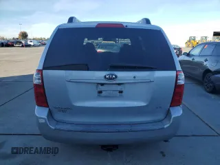 2008 Kia Sedona LX with VIN KNDMB233286193919, listed as a Copart auction lot 80500584 with 271,752 mi miles and Clean Title. Bid and sale history available at carsss.com. Image 6.