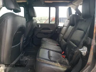 2021 Jeep Wrangler Unlimited Sahara High Altitude with VIN 1C4HJXEM0MW669053, listed as a Copart auction lot 47887465 with Not provided miles and Salvage title. Bid and sale history available at DreamBid. Image 11.