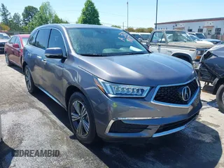 2018 Acura MDX with VIN 5J8YD4H36JL013124, listed as a IAAI auction lot 42032868 with 49,944 mi miles. Bid and sale history available at carsss.com. Image 1.