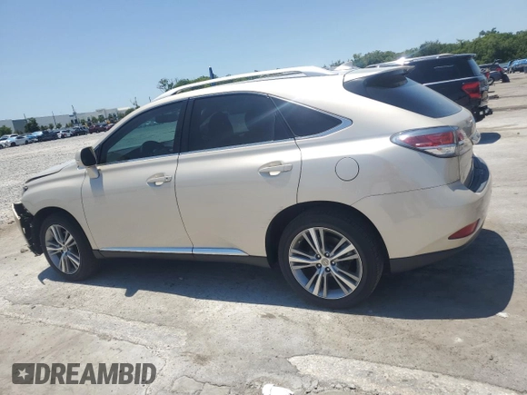 2015 Lexus RX 350 z VIN 2T2ZK1BA7FC166202, wystawiony jako Copart lot #57099995 z przebiegiem 61 745 mil mil oraz Szkoda całkowita • Salvage title. Historia ofert i sprzedaży dostępna na DreamBid. Obrazek 2.