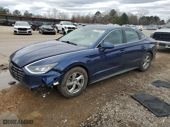 2021 Hyundai Sonata SE with VIN 5NPEG4JA7MH070460, listed as a Copart auction lot 47884045 with 82,088 mi miles and Salvage Title. Bid and sale history available at carsss.com. Image 1.