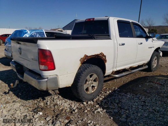 2010 Dodge Ram 1500 SLT with VIN 1D7RV1CT6AS123995, listed as a Copart auction lot 47896475 with 239,235 mi miles and Salvage Title. Bid and sale history available at carsss.com. Image 3.
