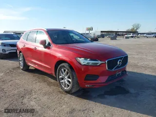 2020 Volvo XC60 Momentum with VIN YV4102RK5L1534448, listed as a IAAI auction lot 41290006 with 38,988 mi miles. Bid and sale history available at carsss.com. Image 1.