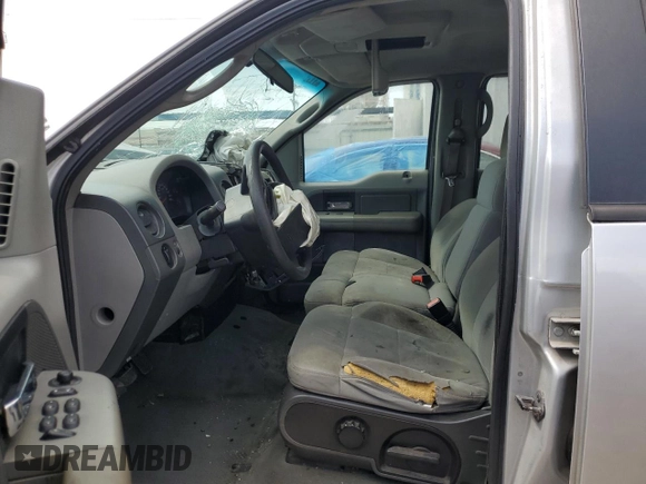 2008 Ford F-150 XL with VIN 1FTRW12W08FB19771, listed as a Copart auction lot 49075345 with 0 mi miles and Salvage Title. Bid and sale history available at carsss.com. Image 7.