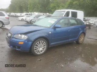 2008 Audi A3 z VIN WAUNF78P08A040421, wystawiony jako Copart lot #57497415 z przebiegiem 135 032 mil mil oraz Szkoda całkowita • Salvage title. Historia ofert i sprzedaży dostępna na DreamBid. Obrazek 1.