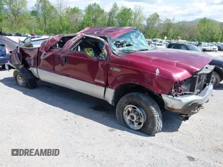 2004 Ford F-250 XL with VIN 1FTNW21P74EC16481, listed as a IAAI auction lot 42121897 with Not provided miles and . Bid and sale history available at DreamBid. Image 1.