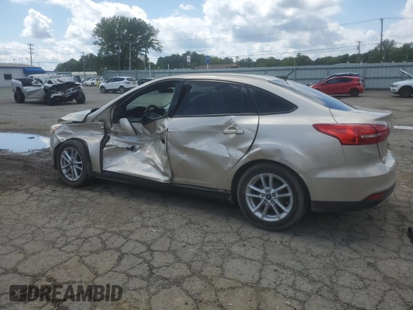 2018 Ford Focus SE with VIN 1FADP3F28JL292624, listed as a Copart auction lot 58960775 with 99,385 mi miles and Salvage title. Bid and sale history available at DreamBid. Image 2.