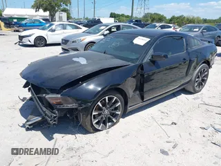 2012 Ford Mustang Premium with VIN 1ZVBP8AM3C5260028, listed as a IAAI auction lot 39198491 with 182,331 mi miles and . Bid and sale history available at DreamBid. Image 2.