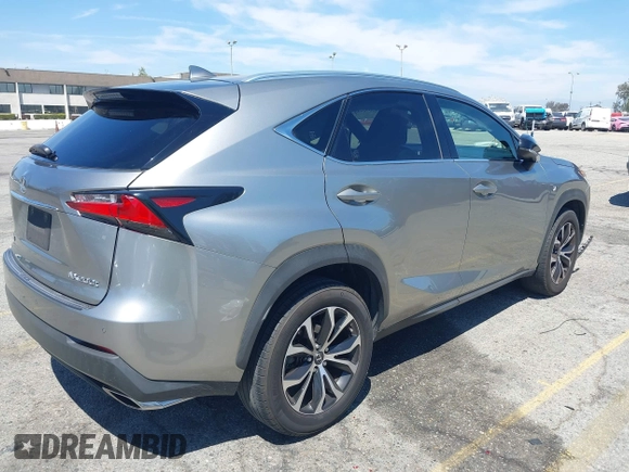 2017 Lexus NX with VIN JTJYARBZ1H2072015, listed as a IAAI auction lot 42092688 with 86,523 mi miles. Bid and sale history available at carsss.com. Image 4.