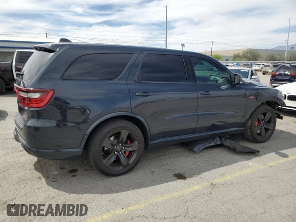 2018 Dodge Durango SRT with VIN 1C4SDJGJ1JC176749, listed as a Copart auction lot 52998575 with 49,234 mi miles and Salvage title. Bid and sale history available at DreamBid. Image 3.