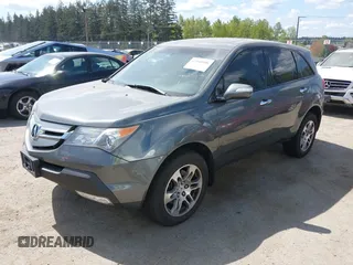 2008 Acura MDX Tech Pkg with VIN 2HNYD28348H536842, listed as a IAAI auction lot 42100906 with 179,050 mi miles. Bid and sale history available at carsss.com. Image 2.