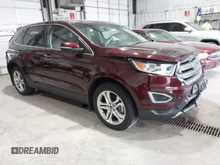 2018 Ford Edge Titanium with VIN 2FMPK4K89JBC18923, listed as a IAAI auction lot 41879343 with 75,683 mi miles. Bid and sale history available at carsss.com. Image 1.