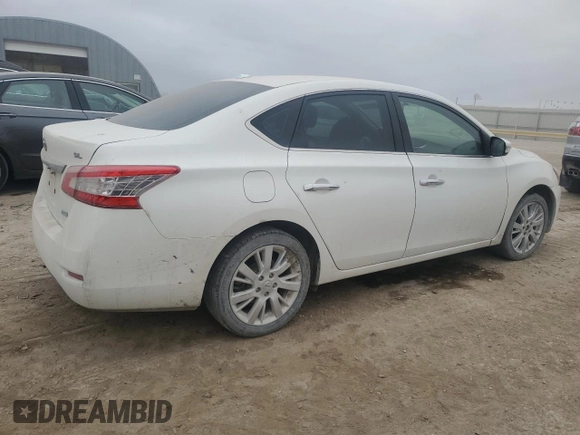 2014 Nissan Sentra SV with VIN 3N1AB7AP2EL646933, listed as a Copart auction lot 85564644 with 184,096 mi miles and Salvage Title. Bid and sale history available at DreamBid. Image 3.