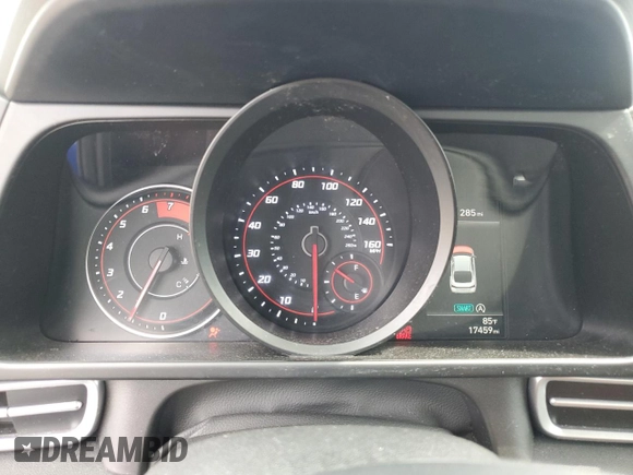 2023 Hyundai Elantra SE with VIN 5NPLL4AG5PH119523, listed as a Copart auction lot 53749925 with 17,459 mi miles and Salvage title. Bid and sale history available at DreamBid. Image 9.
