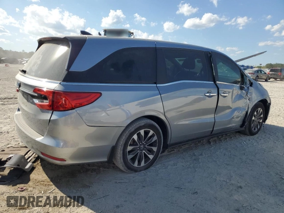 2024 Honda Odyssey EX-L с VIN 5FNRL6H68RB016827, выставлен на аукционе Copart как лот 48412675 с пробегом 24 369 миль миль и Списание • Salvage title. История ставок и продаж доступна на DreamBid. Изображение 3.