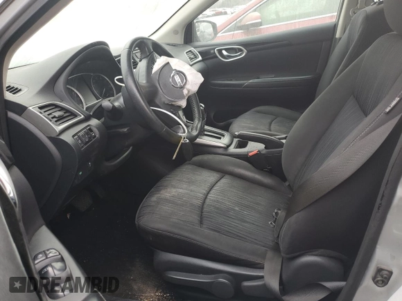 2019 Nissan Sentra SV with VIN 3N1AB7APXKL611164, listed as a Copart auction lot 42495555 with 122,062 mi miles and Salvage Title. Bid and sale history available at DreamBid. Image 7.