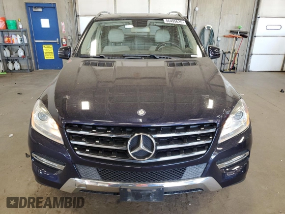 2012 Mercedes-Benz M 350 with VIN 4JGDA5HB4CA022711, listed as a Copart auction lot 56495635 with 99,461 mi miles and Salvage title. Bid and sale history available at DreamBid. Image 5.